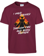 M / Maroon