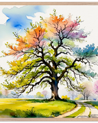 70x70 cm / 28x28″ / Wood frame
