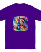 M / Purple