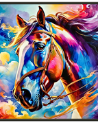 50x50 cm / 20x20″ / Classic Matte Paper Metal Framed Poster / -
