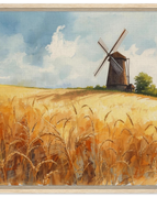 60x60 cm / 24x24″ / Wood frame