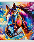 70x70 cm / 28x28″ / Premium Wooden Framed Poster With Museum-Quality Matte Paper / White frame