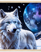 30x30 cm / 12x12″ / Classic Matte Paper Wooden Framed Poster / Wood frame