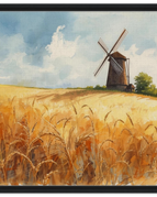 60x60 cm / 24x24″ / Black frame