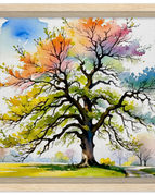 30x30 cm / 12x12″ / Wood frame