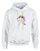 S / White